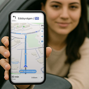 Uppkörningsvägar i Sverige